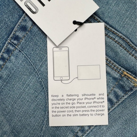 Joe's Jeans Cheri Hello The Icon Skinny Jeans Mid Rise Denim Light Wash Size 25 - Picture 6 of 7